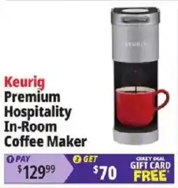 Ocean State Job Lot Keurig premium hospitality in-room coffee maker offer