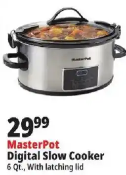 Ocean State Job Lot MasterPot digital slow cooker offer