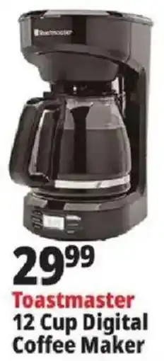 Ocean State Job Lot Toastmaster 12 Cup Digital Coffee Maker offer