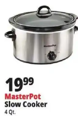 Ocean State Job Lot MasterPot Slow Cooker offer