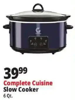 Ocean State Job Lot Complete Cuisine Slow Cooker offer