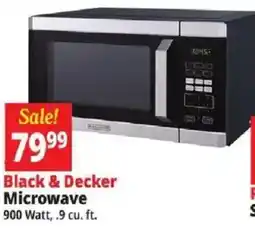 Ocean State Job Lot Black & Decker Microwave offer