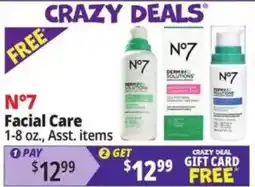 Ocean State Job Lot N°7 Facial Care offer