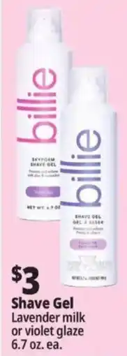 Ocean State Job Lot Billie Shave Gel offer