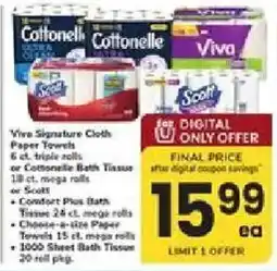 ACME Viva Signature Cloth Paper Towels offer