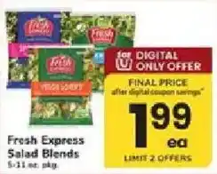 ACME Fresh Express Salad Blends offer