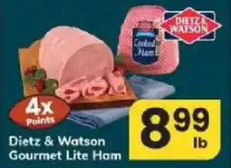 ACME Dietz & Watson Gourmet Lite Ham offer