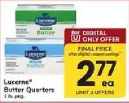 ACME Lucerne Butter Quarters offer
