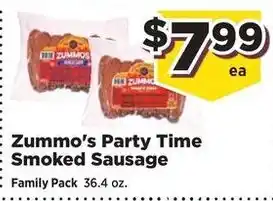 Zummo's Party Time Smoked Sausage