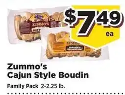 Food Town Zummo's Cajun Style Boudin offer