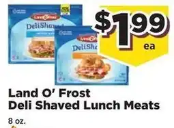 Food Town Land O' Frost Deli Shaved Lunch Meats offer