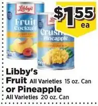 Food Town Libby's Fruit All Varieties or Pineapple offer