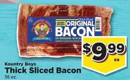 Food Town Kountry Boys Thick Sliced Bacon offer