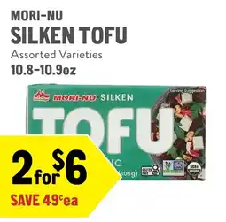 New Seasons Market Morinu silken tofu offer
