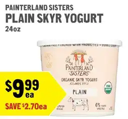 New Seasons Market Painterland sisters plain skyr yogurt offer
