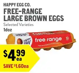 New Seasons Market Happy Egg Co. free-range large brown eggs offer