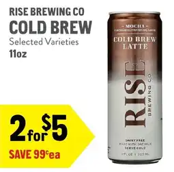 New Seasons Market Rise Brewing Co Cold Brew offer
