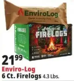 Ocean State Job Lot Enviro-Log firelogs offer