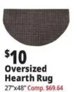 Ocean State Job Lot Oversized Hearth Rug offer