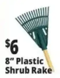Ocean State Job Lot Plastic Shrub Rake offer