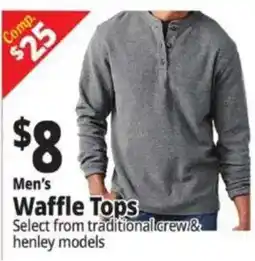 Ocean State Job Lot Men's Waffle Tops offer