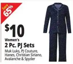Ocean State Job Lot Women's 2 Pc. Pj Sets offer