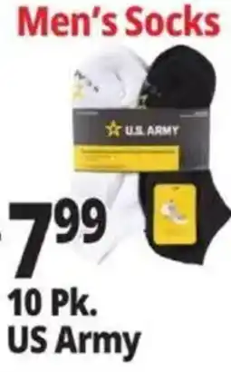 Ocean State Job Lot Us Army Men's Socks offer