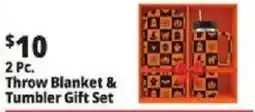 Ocean State Job Lot Throw Blanket & Tumbler Gift Set offer