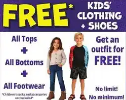 Ocean State Job Lot All Tops + All Bottoms + All Footwear offer
