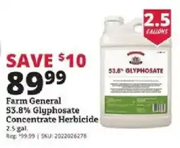 Rural King Farm General 53.8% Glyphosate Concentrate Herbicide offer