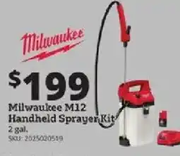 Rural King Milwaukee M12 Handheld Sprayer Kit offer