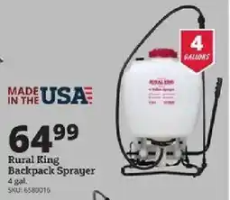 Rural King Rural King Backpack Sprayer offer