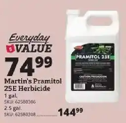 Rural King Martin's Pramitol 25E Herbicide offer