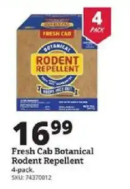 Rural King Fresh Cab Botanical Rodent Repellent offer