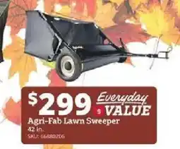 Rural King Agri-Fab Lawn Sweeper offer