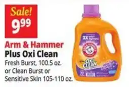 Ocean State Job Lot Arm & Hammer Plus Oxi Clean offer