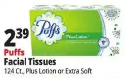 Ocean State Job Lot Puffs facial tissues offer