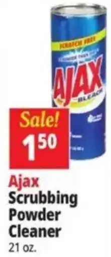 Ocean State Job Lot Ajax scrubbing powder cleaner offer