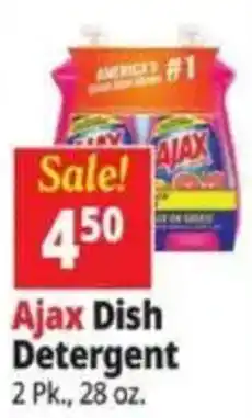 Ocean State Job Lot Ajax Dish Detergent offer