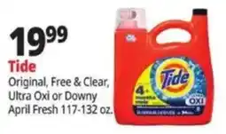Ocean State Job Lot Tide original, free & clear, ultra oxi or downy april fresh offer