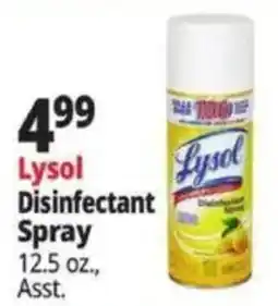 Ocean State Job Lot Lysol disinfectant spray offer