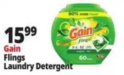 Ocean State Job Lot Gain Flings Laundry Detergent offer