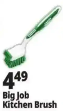 Ocean State Job Lot Big Job Kitchen Brush offer