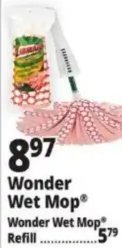Ocean State Job Lot Wonder Wet Mop offer