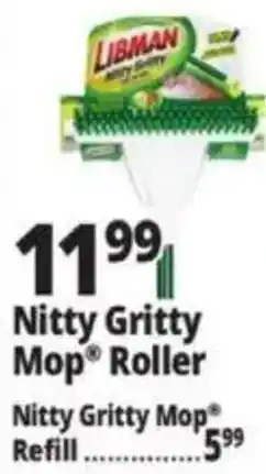 Ocean State Job Lot Nitty Gritty Mop Roller offer
