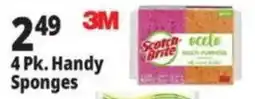 Ocean State Job Lot 3M scotch-brite ocelo multi-purpose sponges offer