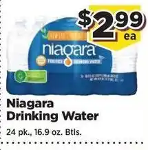 Food Town Niagara Drinking Water offer