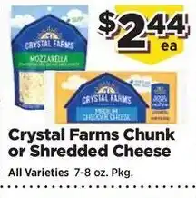 Food Town Crystal Farms Cheese offer