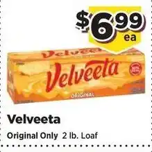 Food Town Velveeta Original Only offer