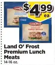 Food Town Land O' Frost Premium Lunch Meats offer